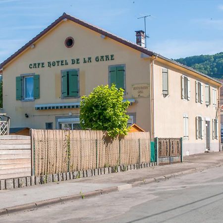 Cafe Hotel De La Gare Champagnole Exterior foto